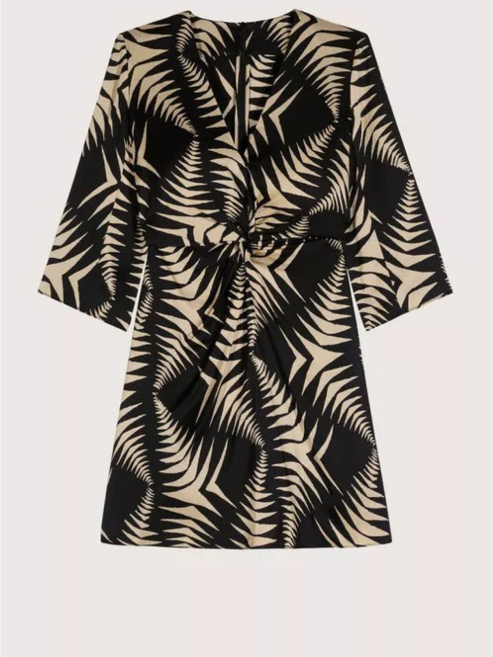 ba&sh Lady Naude Graphic Print Dress Size Medium